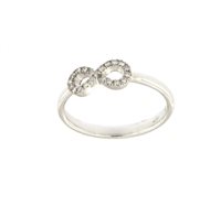 Anello Soranzo Gioielli Donna Pietre Preziose in Oro bianco Diamante 0.10 Ct NP10194249 - NP10194249